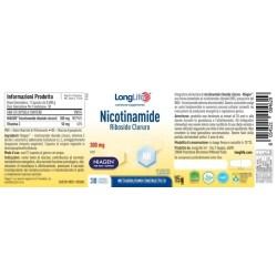 Longlife Nicotinamide Riboside Cloruro 30 Capsule Da 500 Mg
