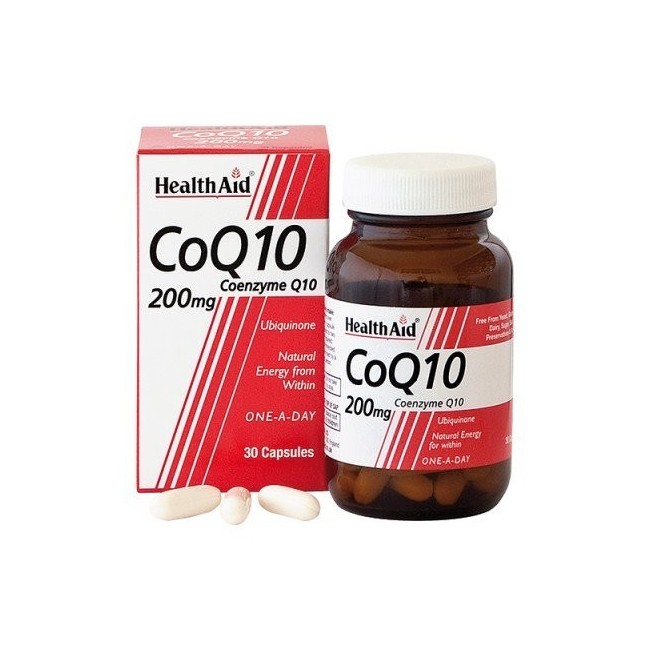 Healthaid Coq10 Coenzyme Q10 200mg 30 Capsule Molli