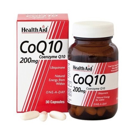 Healthaid Coq10 Coenzyme Q10 200mg 30 Capsule Molli