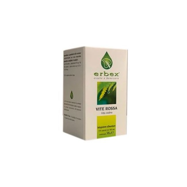 Erbex Vite Rossa 100 Capsule 380mg