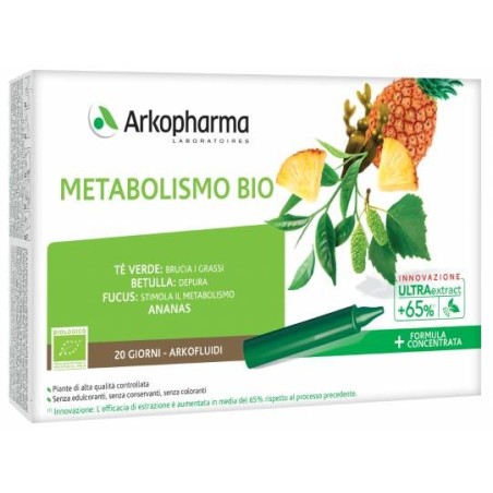 Arkopharma Arkofluidi Metabolismo Bio 20 Fiale