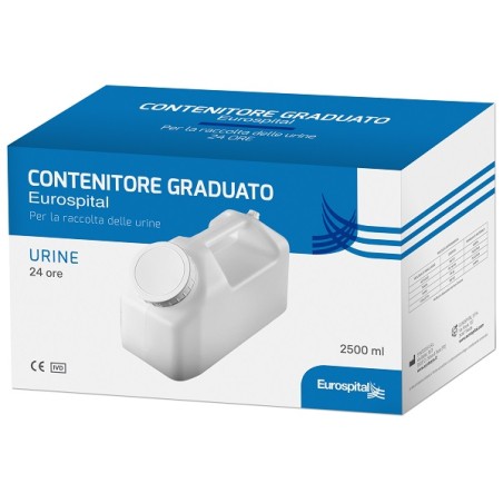 Tanica Raccolta Urina 24 H 2500 Ml In Astuccio Eurospital