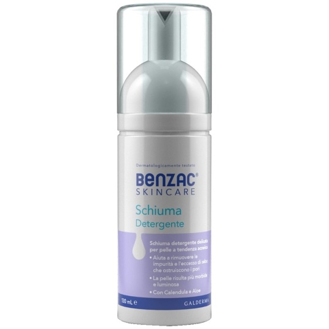 Galderma Benzac Skincare Schiuma Detergente 130 Ml