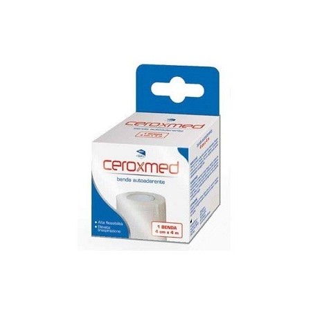 Nova Argentia Benda Elastica Autoaderente Ceroxmed 4 X 400 Cm 1 Pezzo