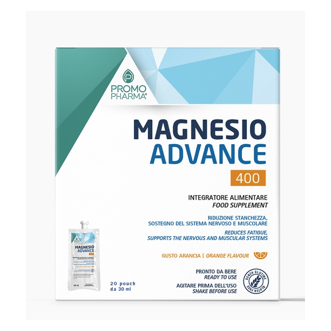 Promopharma Magnesio Advance 400 20 Pouch Da 30 Ml