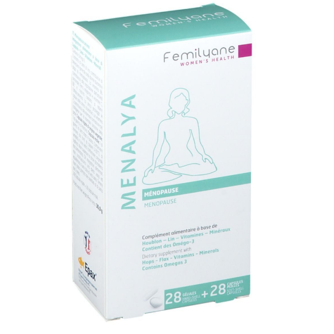 Laboratoires Bailleul Menalya 28 Capsule Rigide + 28 Capsule Molli