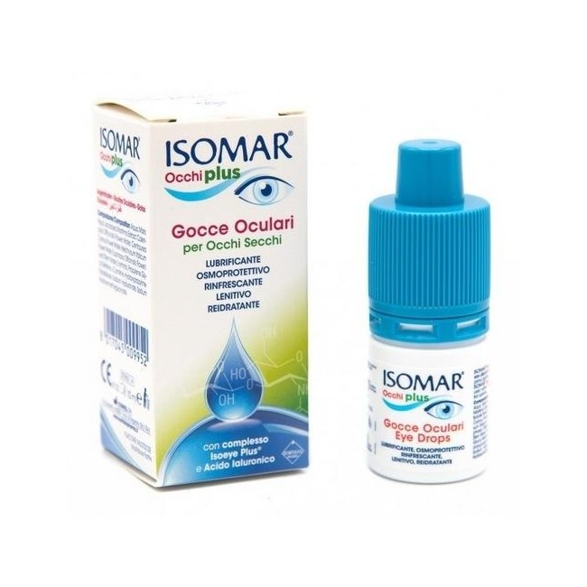 Coswell Isomar Occhi Secchi Plus Gocce Oculari Acido Ialuronico 0,20% 10 Ml