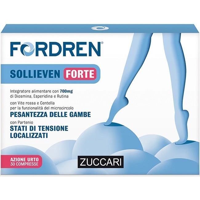 Zuccari Fordren Sollieven Forte 30 Compresse