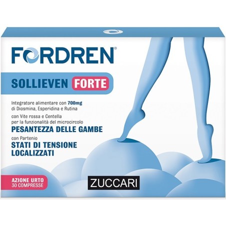Zuccari Fordren Sollieven Forte 30 Compresse