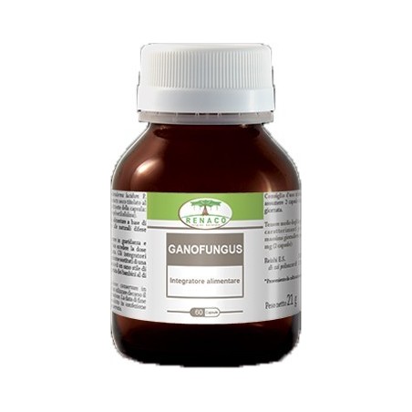 Renaco Ganofungus 60 Capsule Flacone 24 G