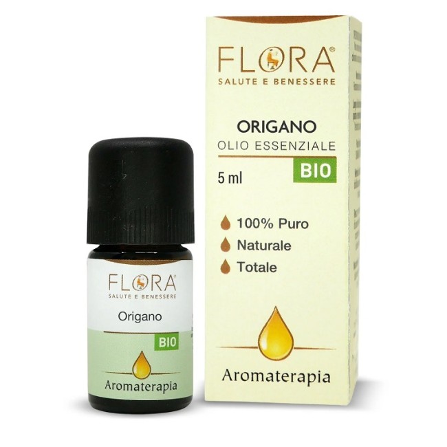 Flora Origano Olio Essenziale Bio 5 Ml
