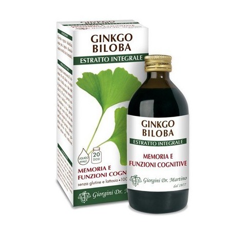 Dr. Giorgini Ginkgo Biloba Estratto Integrale 200 Ml