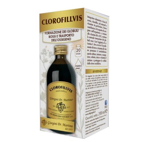 Dr. Giorgini Clorofillvis Liquido Analcolico 200 Ml