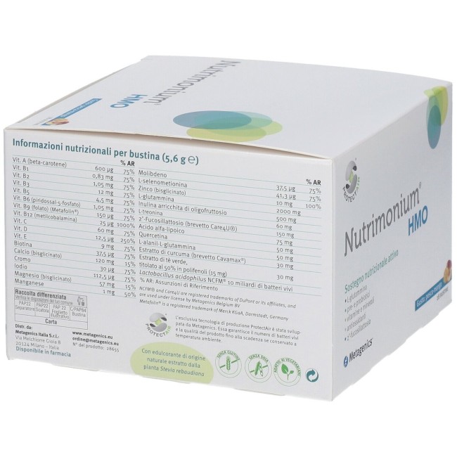 Metagenics Nutrimonium Hmo 28 Bustine