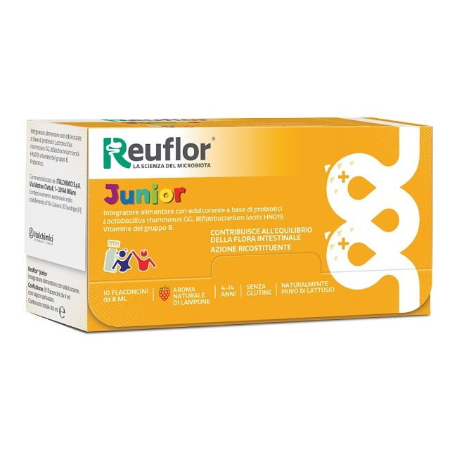 Recordati Reuflor Junior 10 Flaconcini 8 Ml