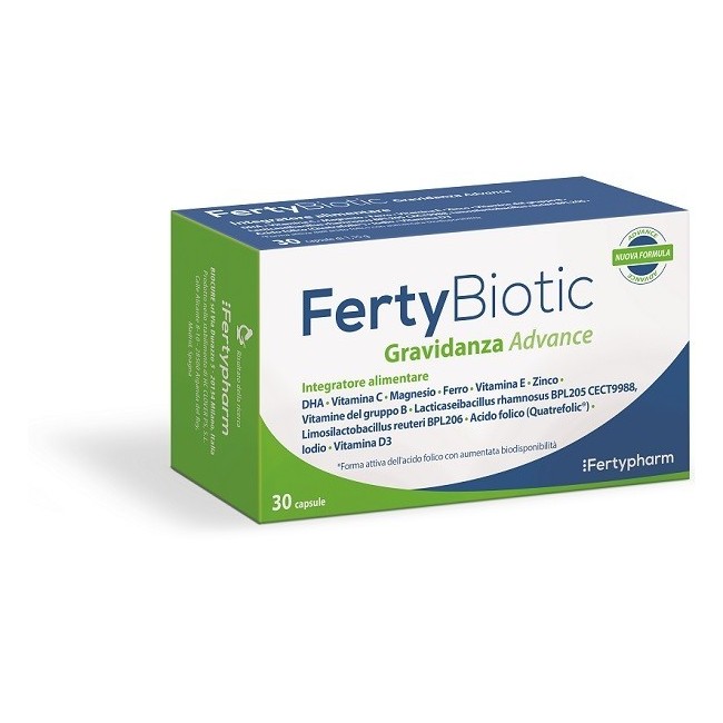 Biocure Fertybiotic Gravidanza Advance 30 Capsule Da 1,15 G