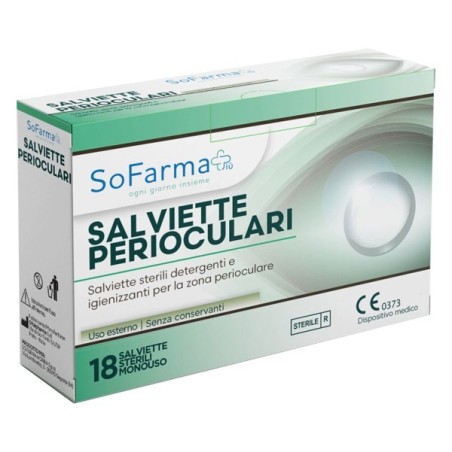So. Farma. Morra Salvietta Perioculare 18 Pezzi Sofarmapiu'