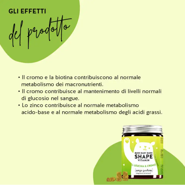 Bears With Benefits Burn Baby Burn Shape Vitamin 45 Caramelle Gommose