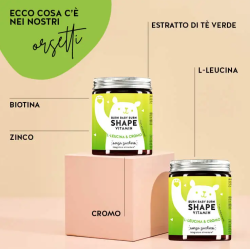 Bears With Benefits Burn Baby Burn Shape Vitamin 45 Caramelle Gommose