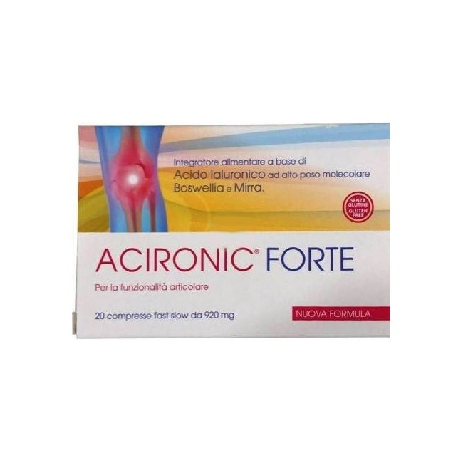 Ri. Med. Acironic Forte 20 Compresse Fast-slow Da 920 Mg