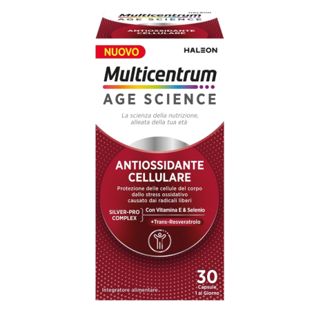 Haleon Multicentrum Age Science Antiossidante Cellulare 30 Capsule