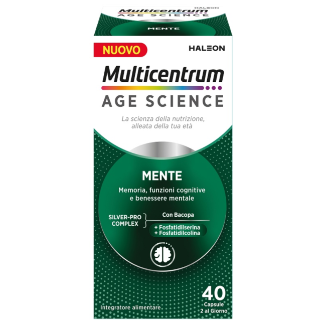 Haleon Multicentrum Age Science Mente 40 Capsule