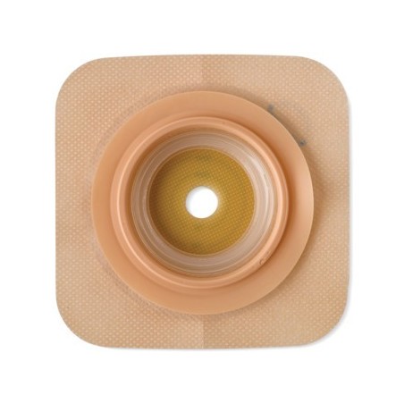 Convatec Placca Convessa Natura+ Dimensione Esterna 11,2x11,2 Cm Flangia A Soffietto Diametro 57 Mm Foro Ritagliabile 13-35 Mm 5