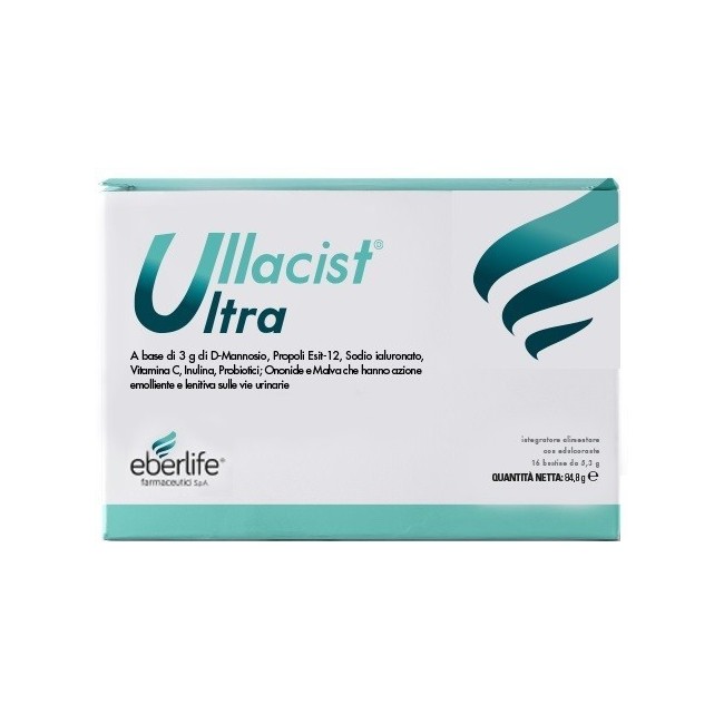 Eberlife Farmaceutici Ullacist Ultra 16 Bustine Da 5,3 G