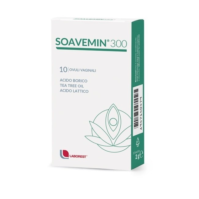 Uriach Soavemin 300 Ovuli Vaginali 10 Pezzi