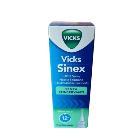 Procter & Gamble Vicks Sinex 0,05% Spray Nasale Soluzione Ossimetazolina Cloridrato