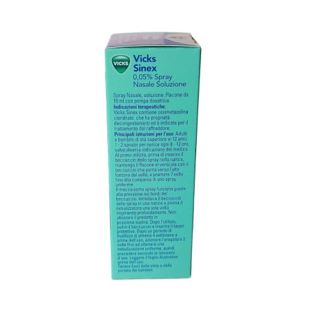 Procter & Gamble Vicks Sinex 0,05% Spray Nasale Soluzione Ossimetazolina Cloridrato