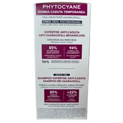 Phyto Paris Set Cyane Reac 12 Fiale Da 5 Ml + Shampoo Anticaduta 100 Ml 25