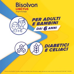 Opella Healthcare Bisolvon Linctus 8 Mg/5 Ml Sciroppo - Gusto Cioccolato-ciliegia Bromexina Cloridrato