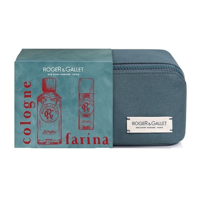 Roger & Gallet Roger&gallet Set Natale Trousse Jean Marie Farina Eau De Cologne 100 Ml + Deodorant 150 Ml 25