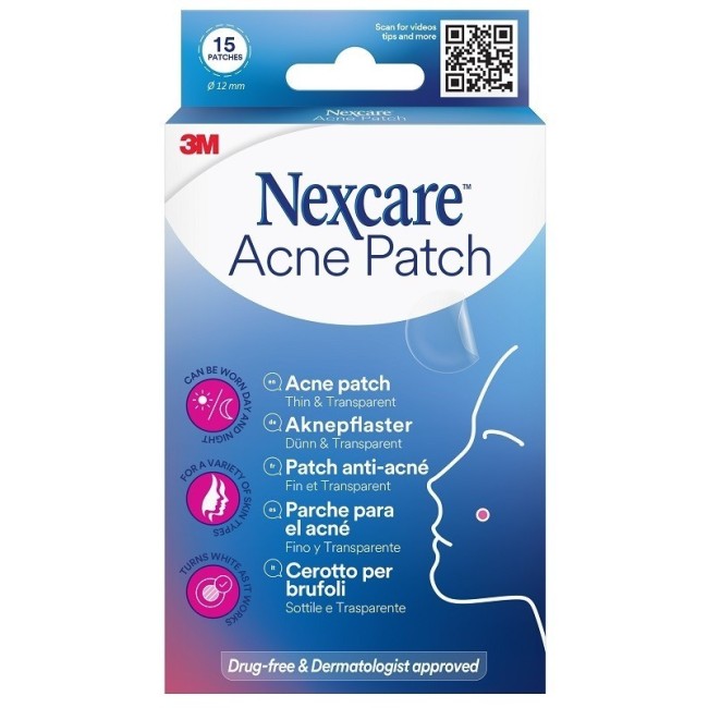 3m Cerotto Brufoli Nexcare Acne Patch 15 Pezzi