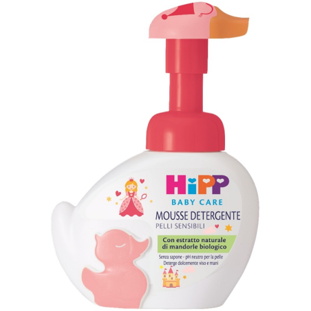 Hipp Baby Care Mousse Detergente Paperella Rosa Limited Edition 250 Ml