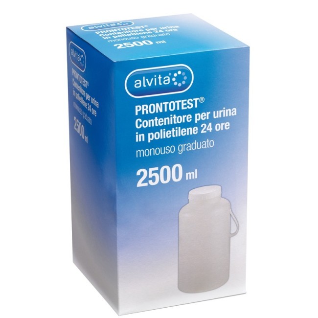 Alliance Healthcare Contenitore Per Urina Alvita Prontotest In Polietilene 24 Ore Graduato 2500ml