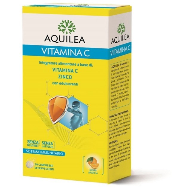 Uriach Aquilea Vitamina C 14 Compresse Effervescenti Bipack