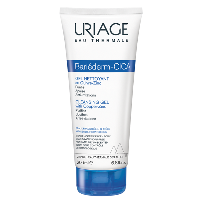 Uriage Bariederm Cica Gel Nettoyant 200 Ml