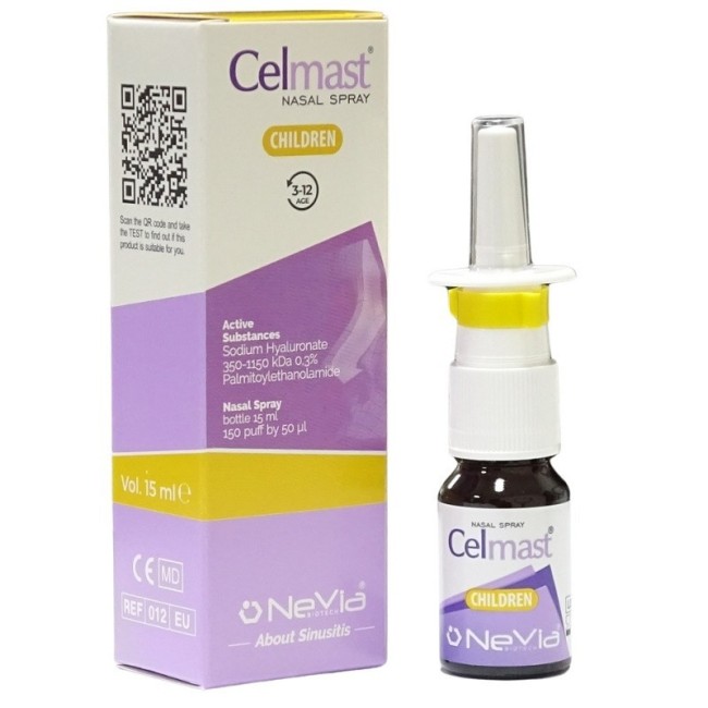 Nevia Biotech Celmast Nasal Spray Childrren 15 Ml