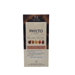 Phyto Color Kit 7,3 Biondo Dorato 1 Latte 50 Ml + 1 Crema 50 Ml + 1 Maschera 12 Ml