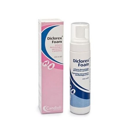 Candioli Diclorex Foam Schiuma Dermatologica Flacone 200 Ml