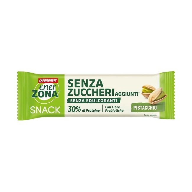 Enervit Enerzona Snack Pistaccuo Ciocbianc Senza Zuccheri Aggiunti 27 G