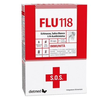 Dietmed Italia Flu118 30 Capsule 0,73 G