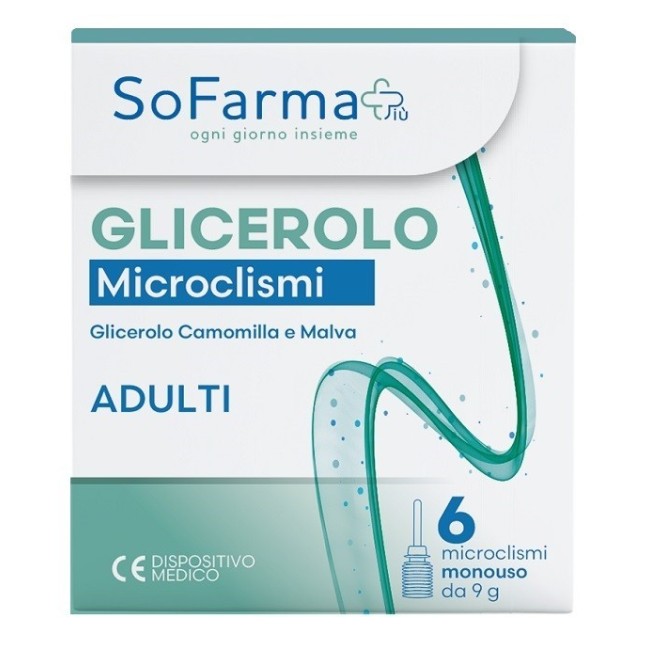 So. Farma. Morra Glicerolo Microclismi Adulti 9 G 6 Pezzi Sofarmapiu'