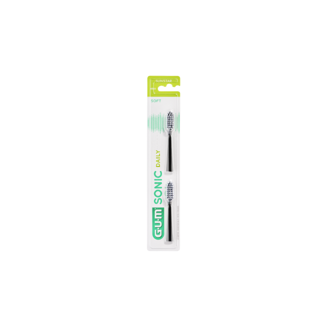 Sunstar Gum Sonic Daily Spazzolino Batteria Refill White 2 Pezzi
