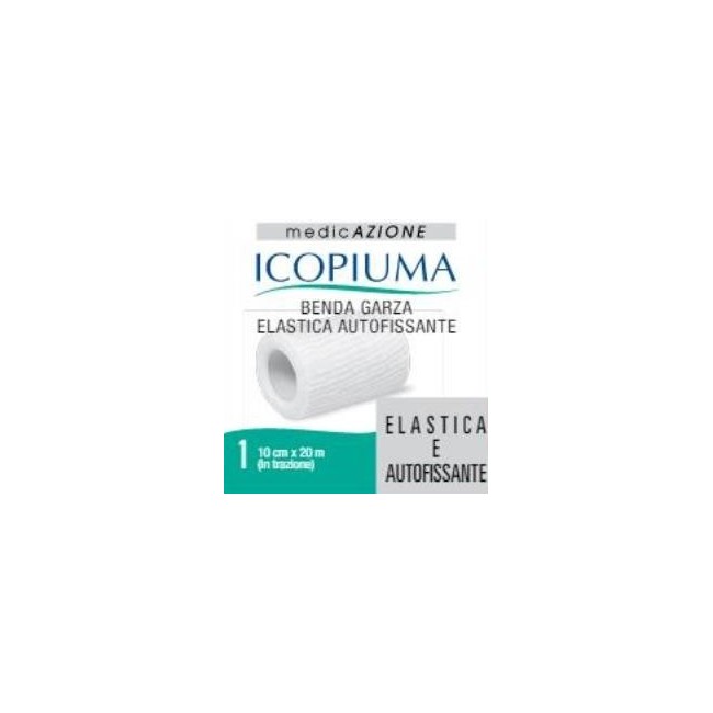 Desa Pharma Icopiuma Benda Garza Elastica Autofissante Cm 10x20 Mt