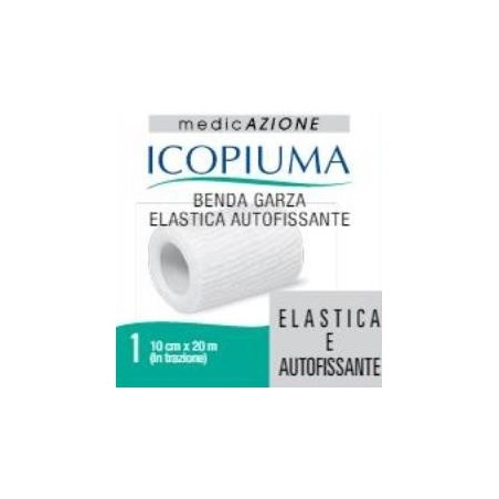 Desa Pharma Icopiuma Benda Garza Elastica Autofissante Cm 10x20 Mt