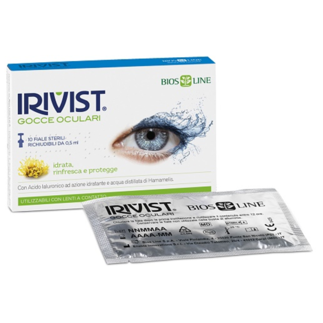 Bios Line Irivist Gocce Oculari Monodose 10 Fiale Da 0,5 Ml