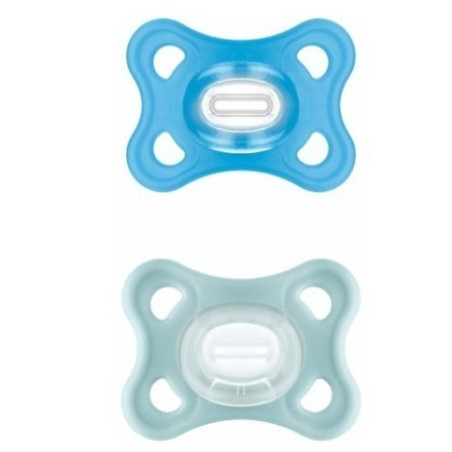 Mam Baby Mam Comfort 3-12 Mesi Silicone Maschio 2 Pezzi
